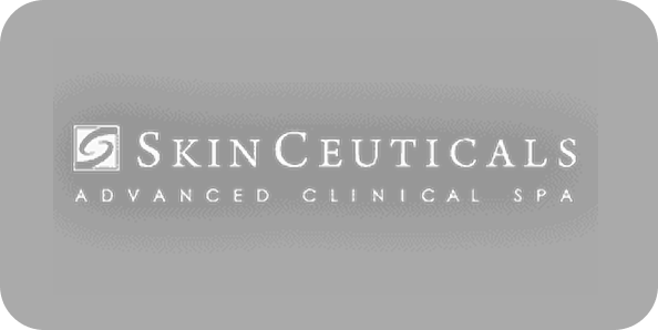 Logo of SkinCeuticals Advanced Clinical Spa with a stylized 'S' design on the left.