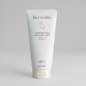 Tube of Face Reality hydrating face and body wash.